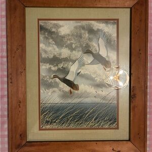 VTG Bob Jones 1976 Signed Original Mid-Century Wildlife Painting